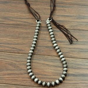 Silver Pearl Necklace